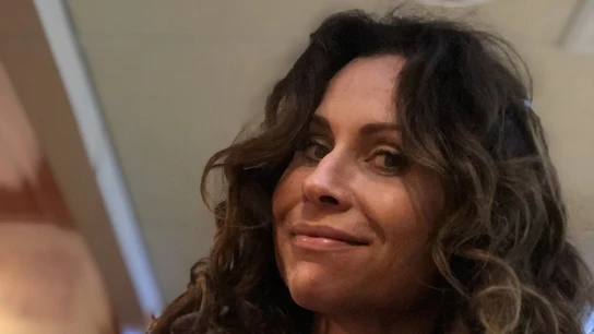 La actriz y cantante inglesa Minnie Driver La actriz y cantante inglesa Minnie Driver