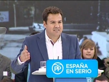 El alcalde de Las Rozas, José de la Uz El alcalde de Las Rozas, José de la Uz