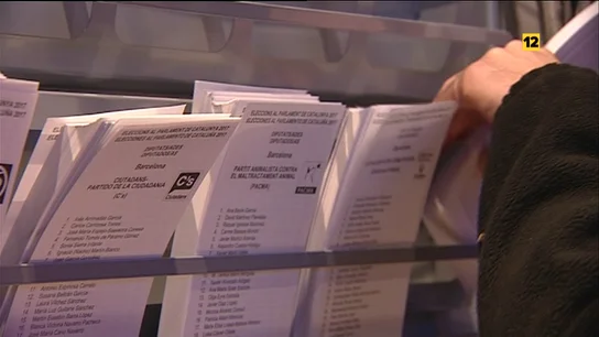Papeletas electorales Papeletas electorales
