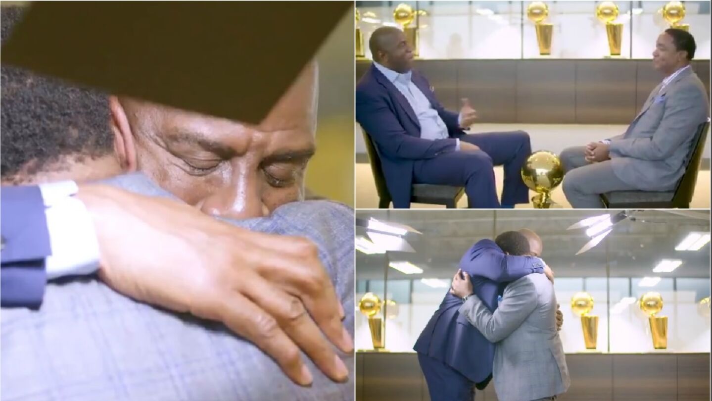 'Magic' Johnson e Isiah Thomas ponen fin su guerra