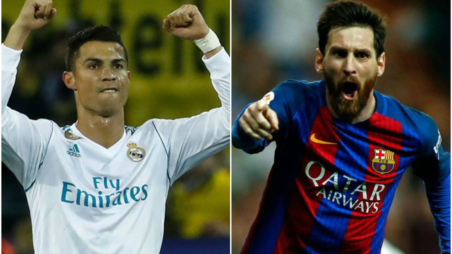 Cristiano y Messi se juegan ser el m&aacute;ximo goleador del a&ntilde;o