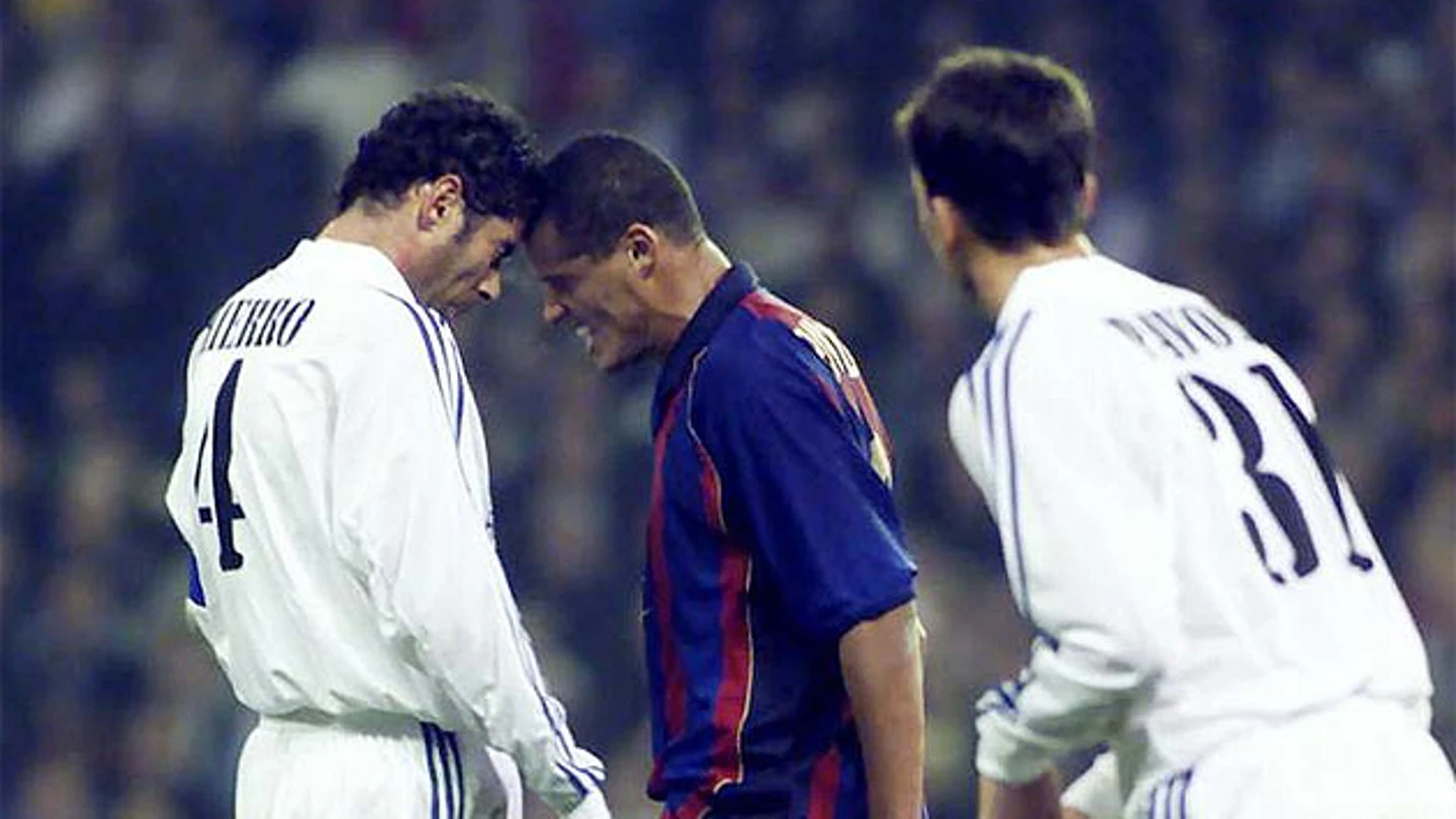 Fernando Hierro VS Rivaldo. Fernando Hierro VS Rivaldo.