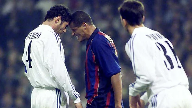 Fernando Hierro VS Rivaldo.