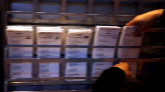 Papeletas electorales