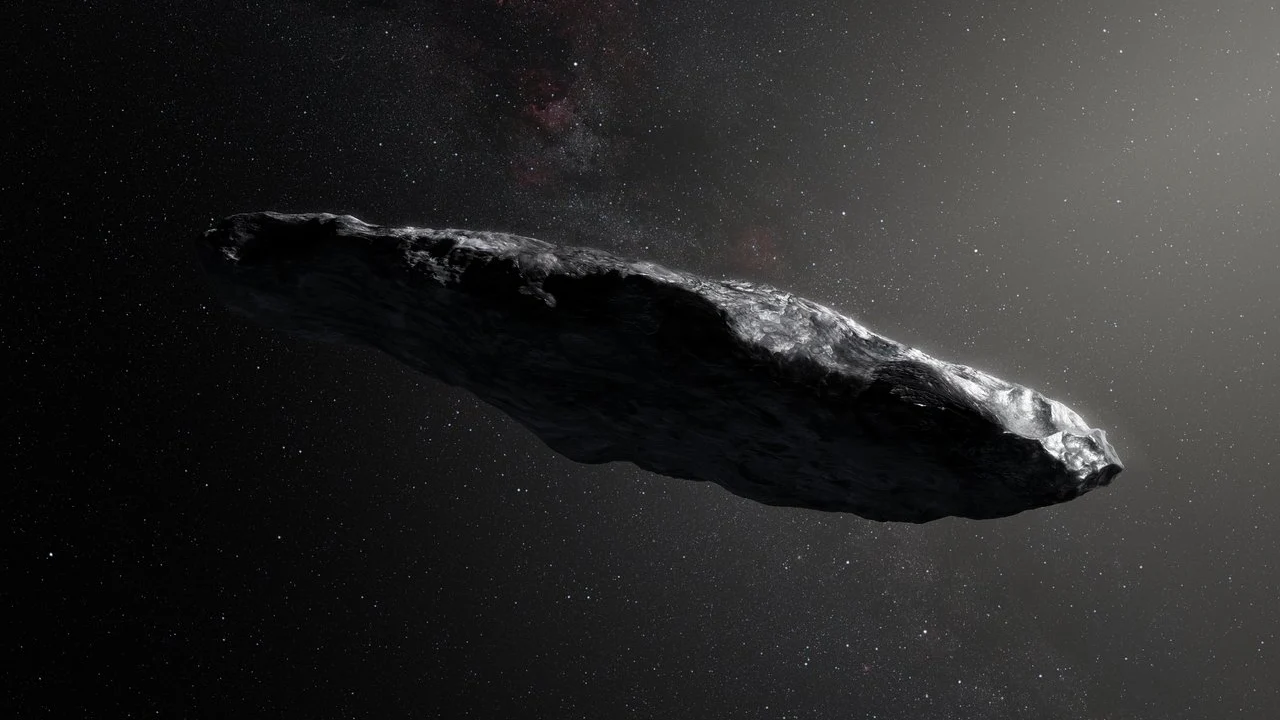 Aspecto del objeto interestelar ‘Oumuamua