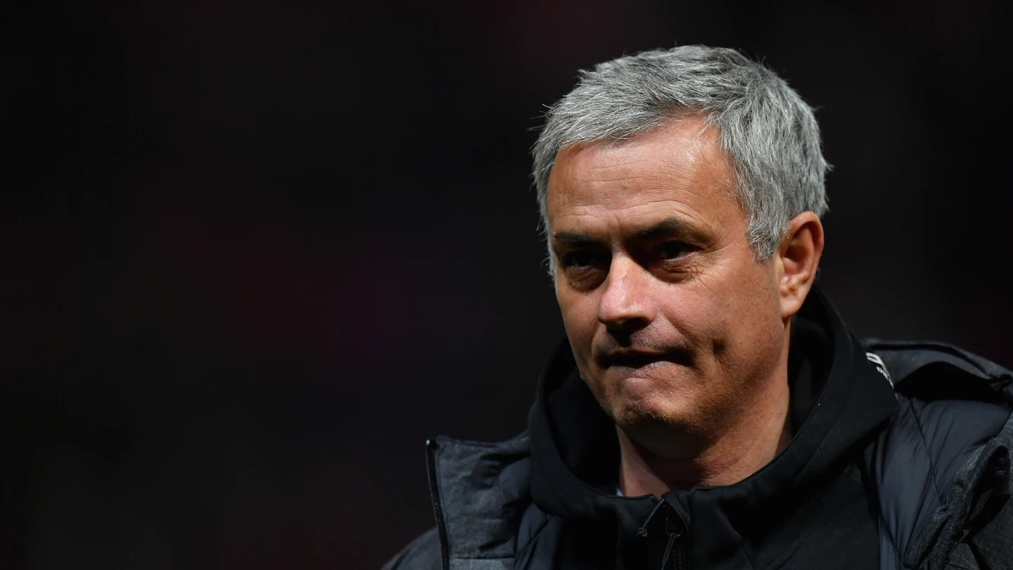 José Mourinho, en el partido ante el Bristol José Mourinho, en el partido ante el Bristol