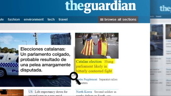 As&iacute; sigue toda la prensa mundial las elecciones catalanas que podr&iacute;an dejar un "Parlament colgado"