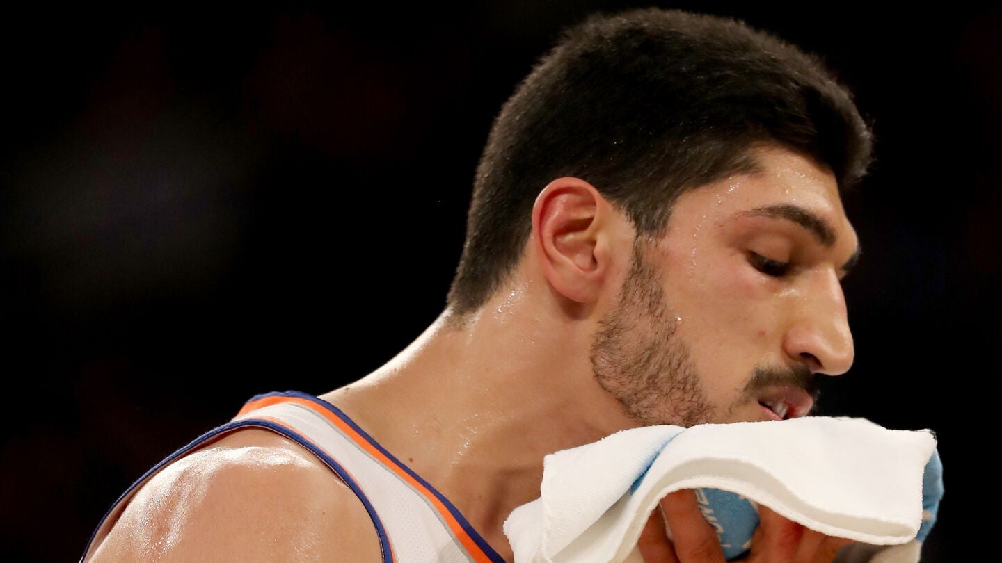 Enes Kanter, en un partido con los Knicks