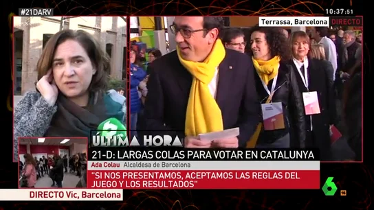 Ada Colau habla con laSexta Ada Colau habla con laSexta