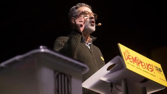 El l&iacute;der de la CUP, Carles Riera