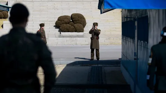 Nuevo soldado desertor de Corea del Norte Nuevo soldado desertor de Corea del Norte