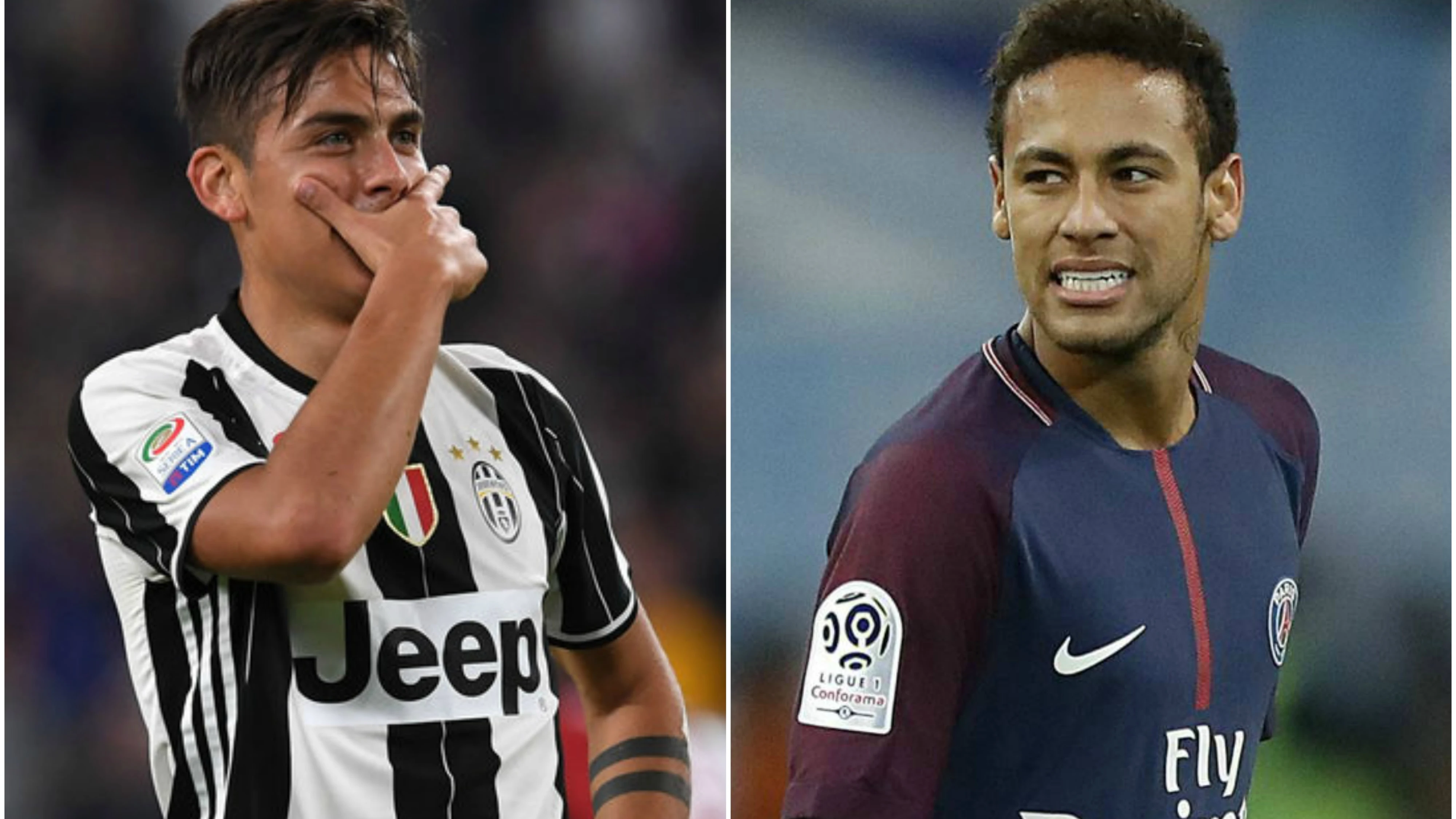 Dybala y Neymar podrían cambiar de equipo