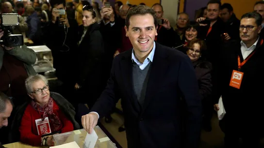 Albert Rivera votando el 21D Albert Rivera votando el 21D