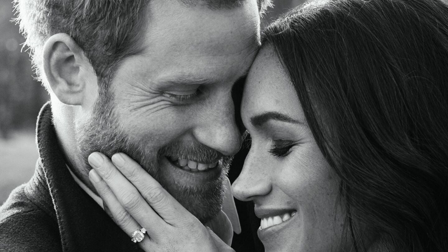 Fotograf&iacute;a oficial del compromiso del pr&iacute;ncipe Enrique de Inglaterra y de la actriz estadounidense Meghan Markle 