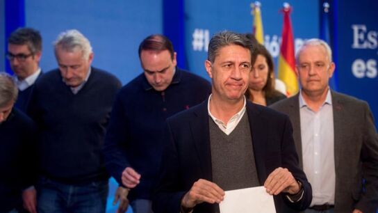El cabeza de lista del PPC en las elecciones del 21D, Xavier Garc&iacute;a Albiol