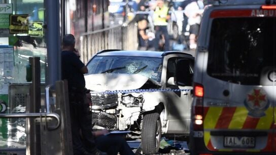 Atropello en Melbourne