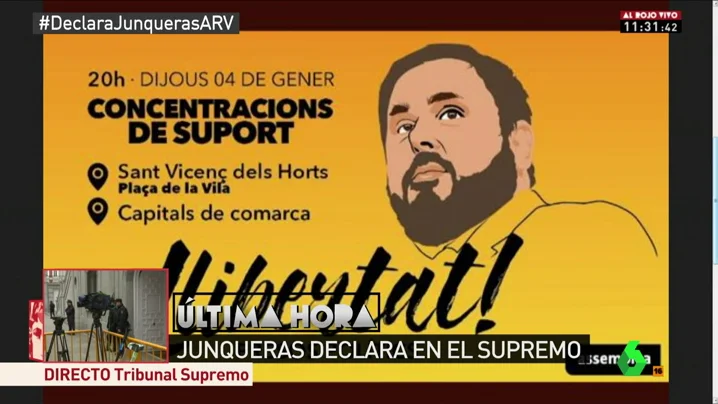 El cartel de la manifestación que ha convocado ANC