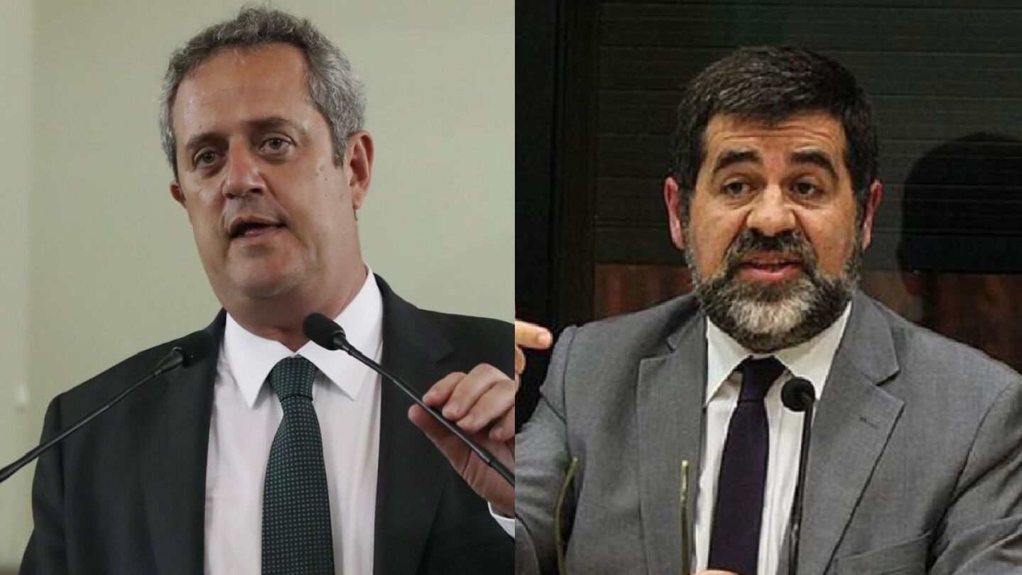 Joaquim Forn y Jordi S&agrave;nchez