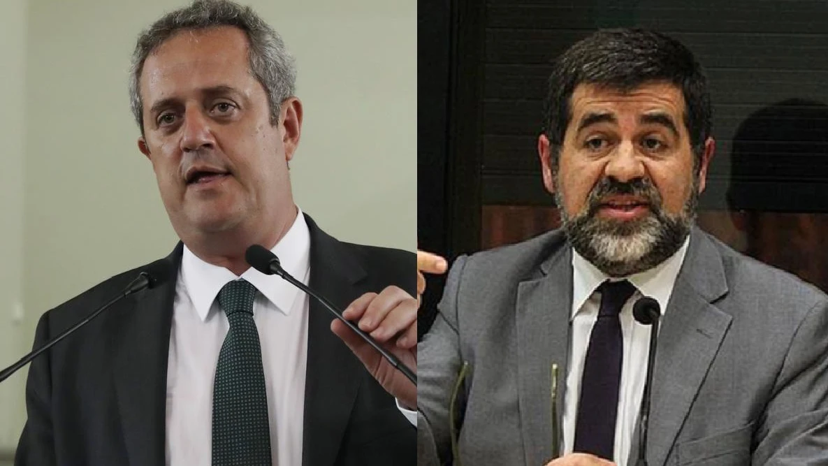 Joaquim Forn y Jordi Sànchez