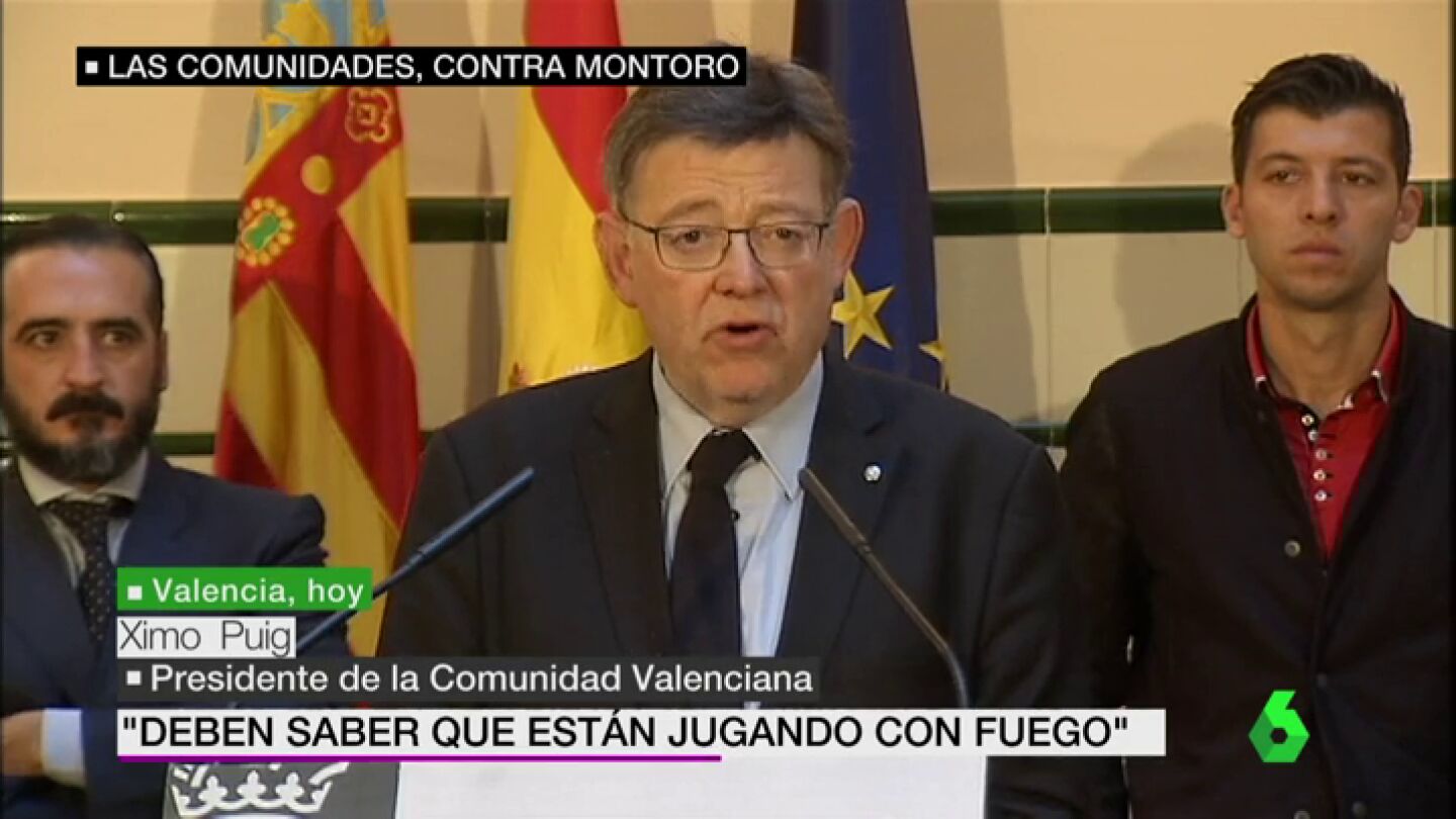 Ximo Puig ante los medios de comunicaci&oacute;n