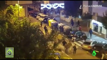 Disturbios Cádiz Sevilla