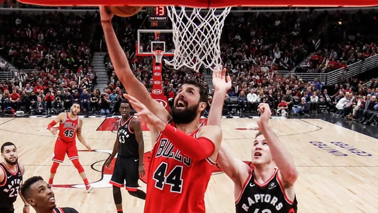 Mirotic, en el partido contra los Raptors Mirotic, en el partido contra los Raptors