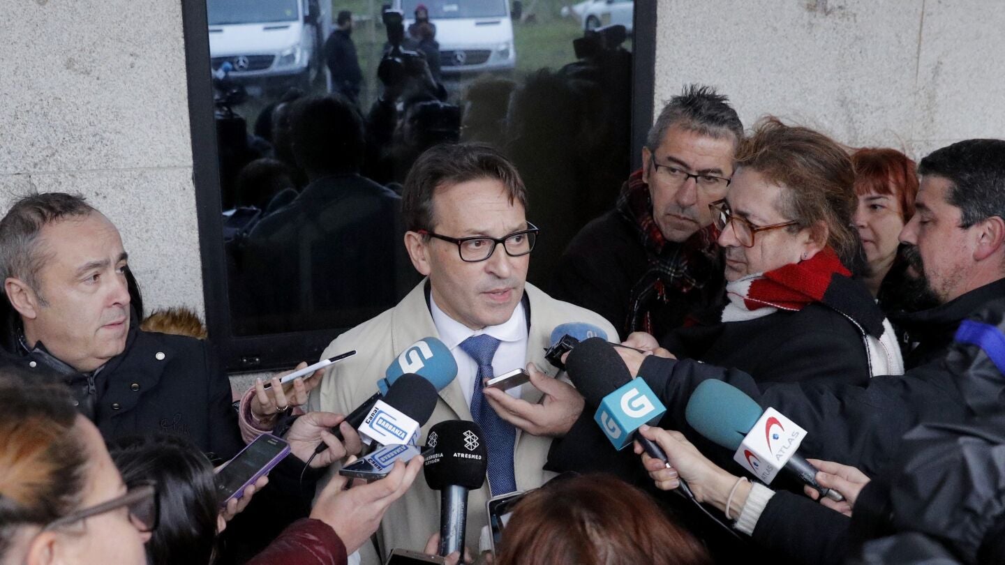 El abogado Jos&eacute; Ram&oacute;n Sierra, que representa a Jos&eacute; Enrique Abu&iacute;n Gey