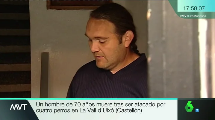 El hijo del hombre que falleció en Vall d'Uixó por el ataque de unos perros