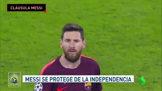 MESSI IMPONE UNA CLÁUSULA AL BARCELONA MESSI IMPONE UNA CLÁUSULA AL BARCELONA