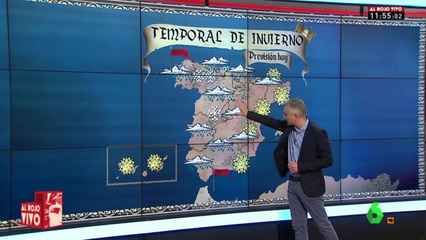 Los Reyes Magos llegan con lluvia, viento, nieve y bajada de temperaturas en todo el pa&iacute;s