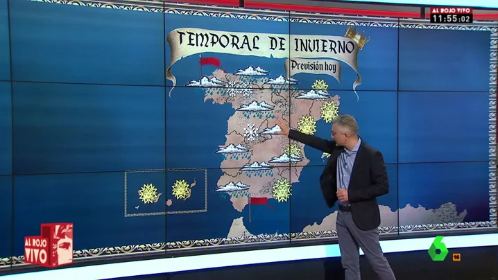 Los Reyes Magos llegan con lluvia, viento, nieve y bajada de temperaturas en todo el país