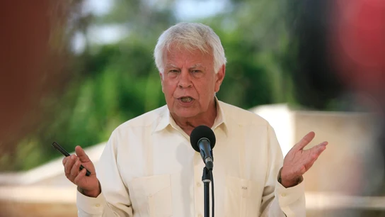 El expresidente del Gobierno español Felipe González El expresidente del Gobierno español Felipe González