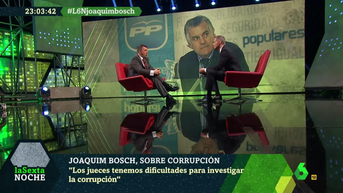 El portavoz territorial de Juezas y Jueces para la Democracia, Joaquim Bosch El portavoz territorial de Juezas y Jueces para la Democracia, Joaquim Bosch
