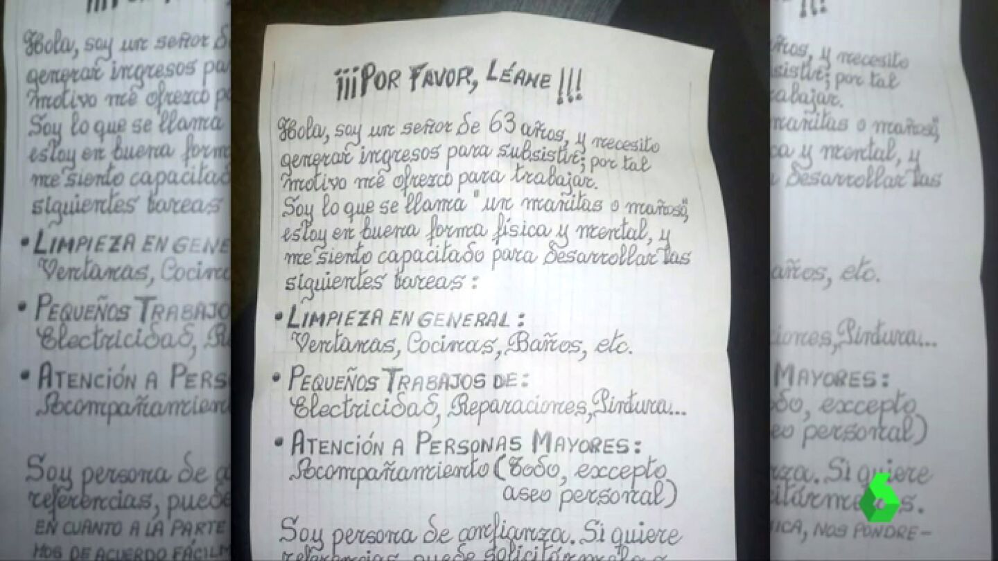 Carta viral enviada por un se&ntilde;or de 63 a&ntilde;os