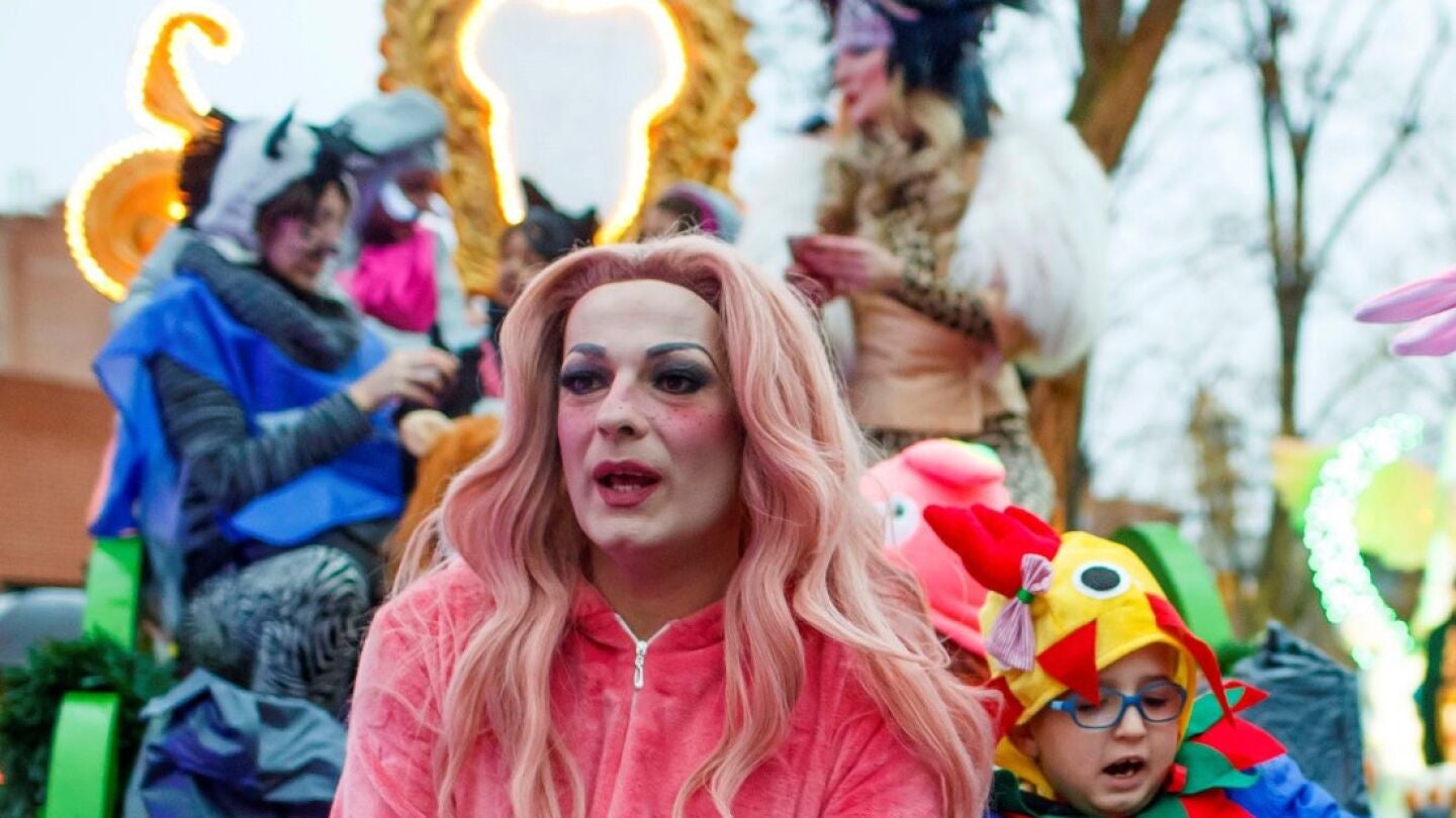 La Prohibida en una carroza de Vallecas