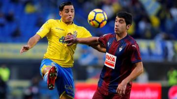 El jugador de La Unión Deportiva Las Palmas, David Simón.