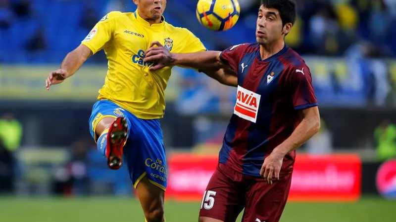 El jugador de La Unión Deportiva Las Palmas, David Simón.