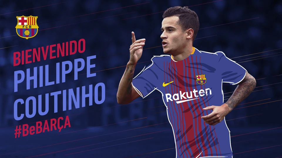 Coutinho, nuevo jugador del Barcelona