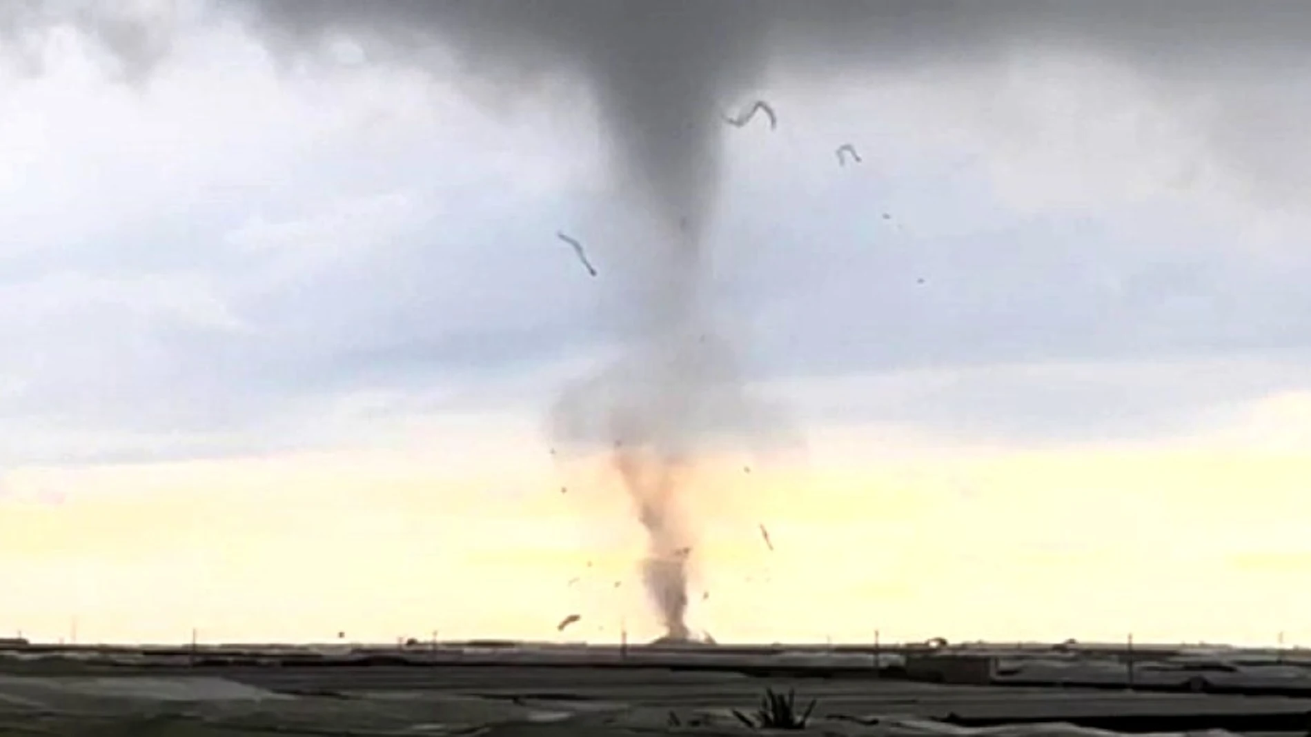 Tornado en Almería
