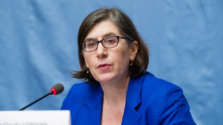 La portavoz de la ONU Liz Throssell