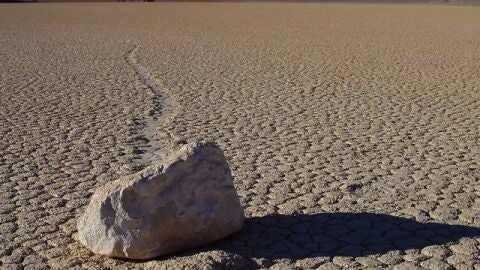 Piedras que se mueven solas