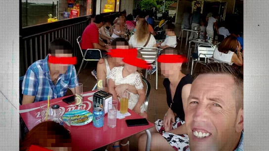 'El Chicle' con su familia 'El Chicle' con su familia