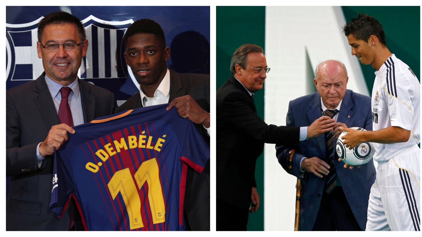 El Barcelona supera el gasto en fichajes del Real Madrid