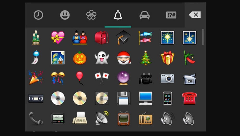 Diccionario emojis de WhatsApp