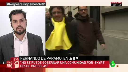 Fernando de Páramo, en Al Rojo Vivo Fernando de Páramo, en Al Rojo Vivo