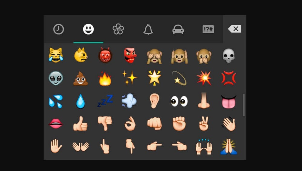 Diccionario emojis de WhatsApp