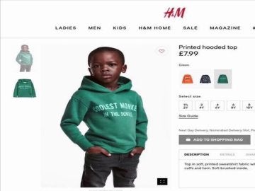 Polémica por una prenda de H&M Polémica por una prenda de H&M