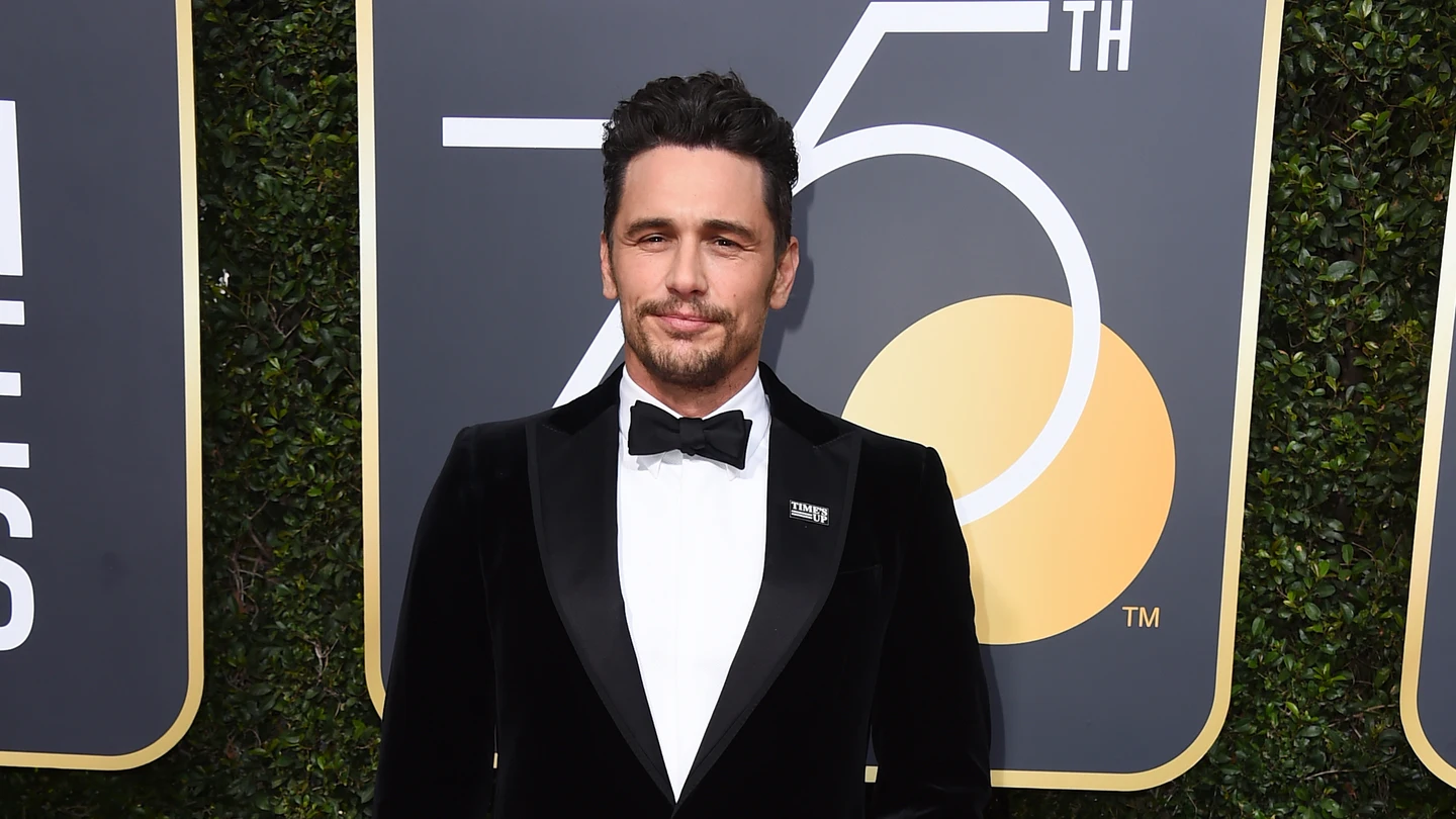 James Franco ALFOMBRA ROJA GLOBOS DE ORO 2018