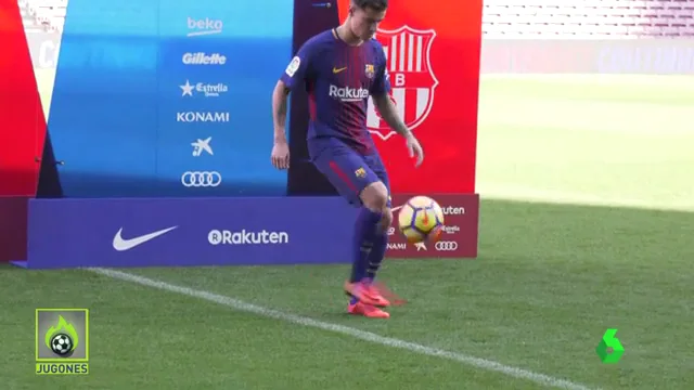 COUTINHO YA POSA DE BLAUGRANA