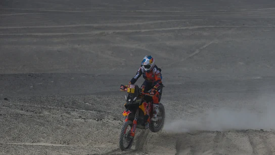 San Sunderland, en el Dakar 2018 San Sunderland, en el Dakar 2018